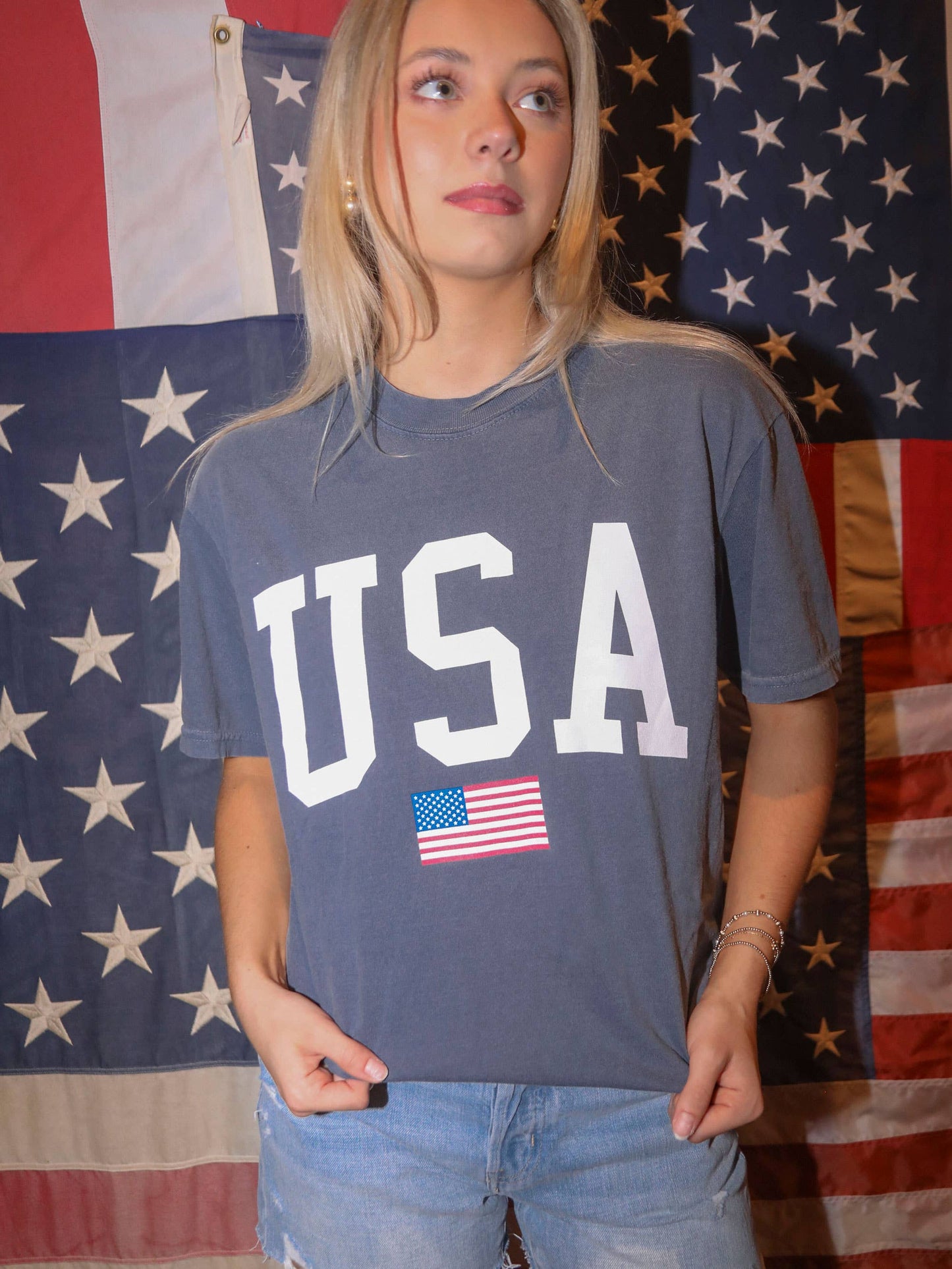 Throwback USA Tee