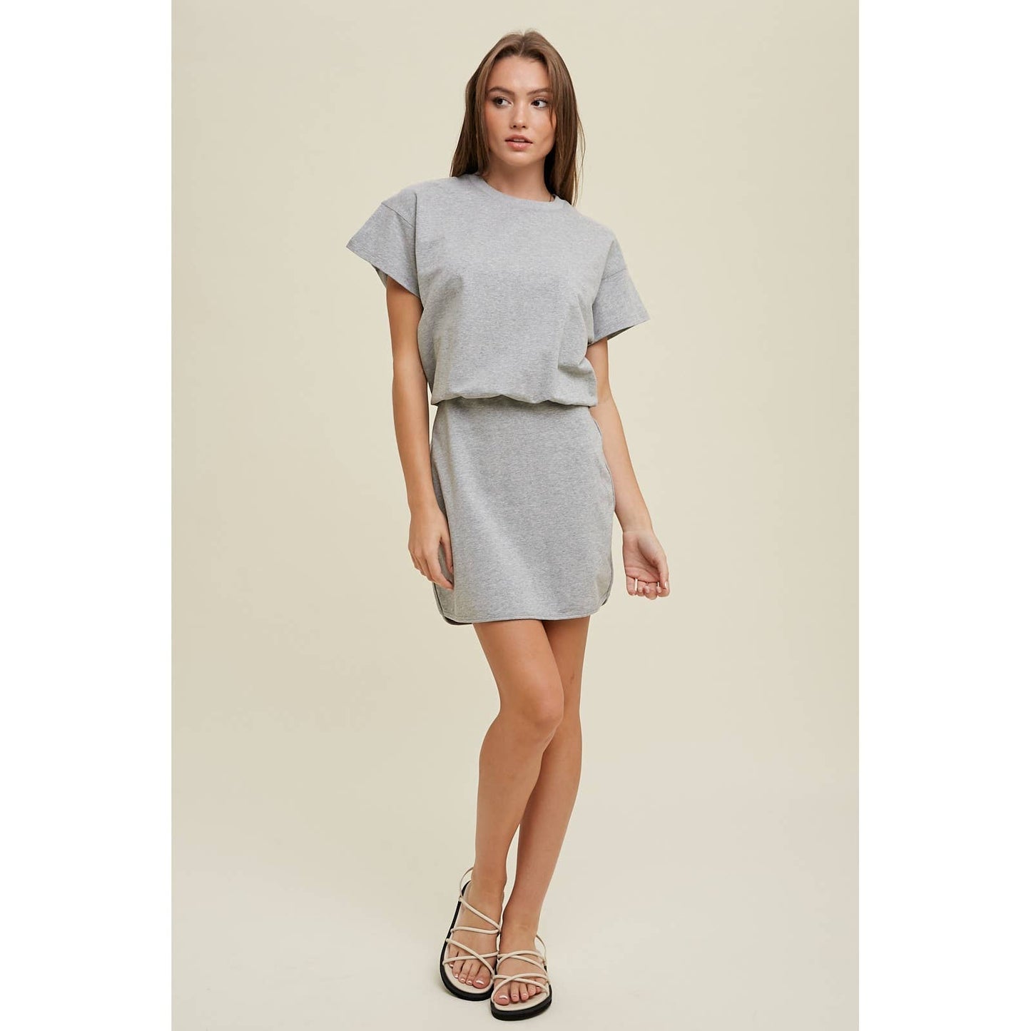 womens cotton mini dress