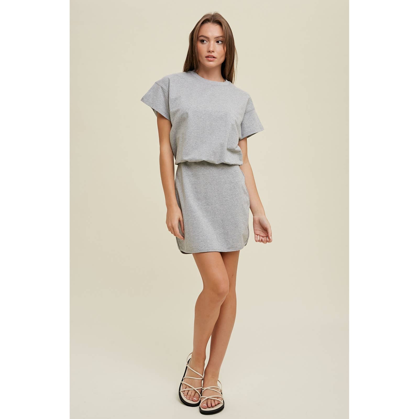 womens cotton mini dress