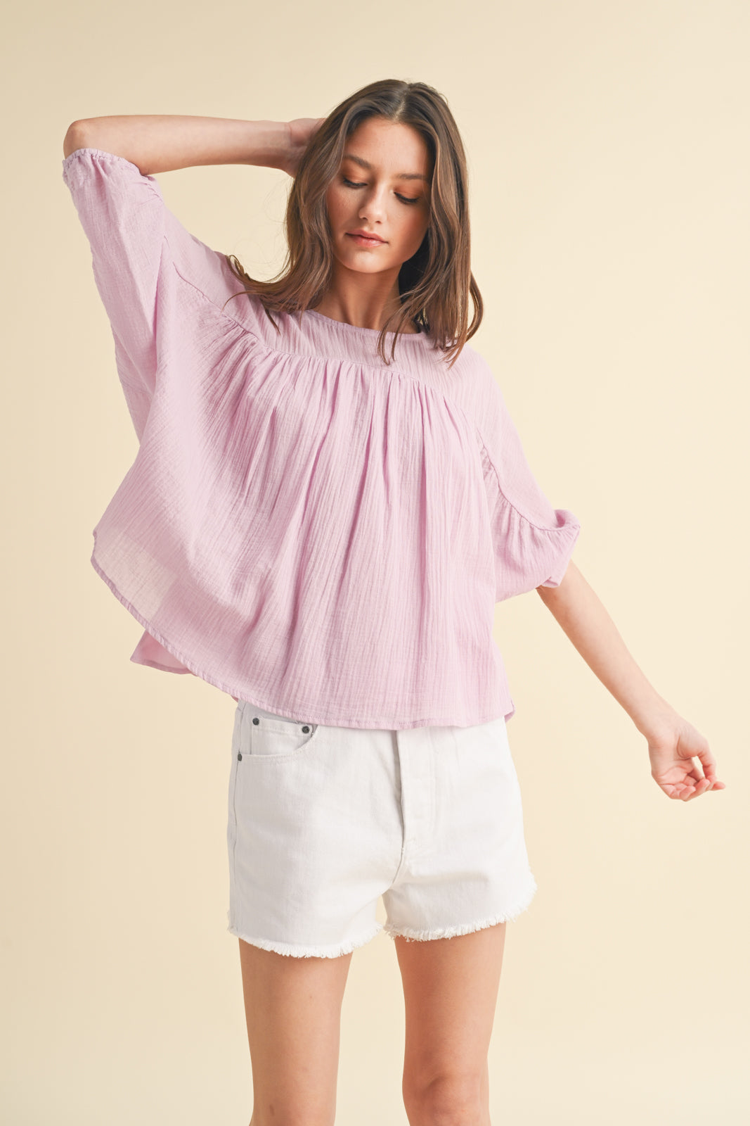 Orchid Dreams Spring Blouse