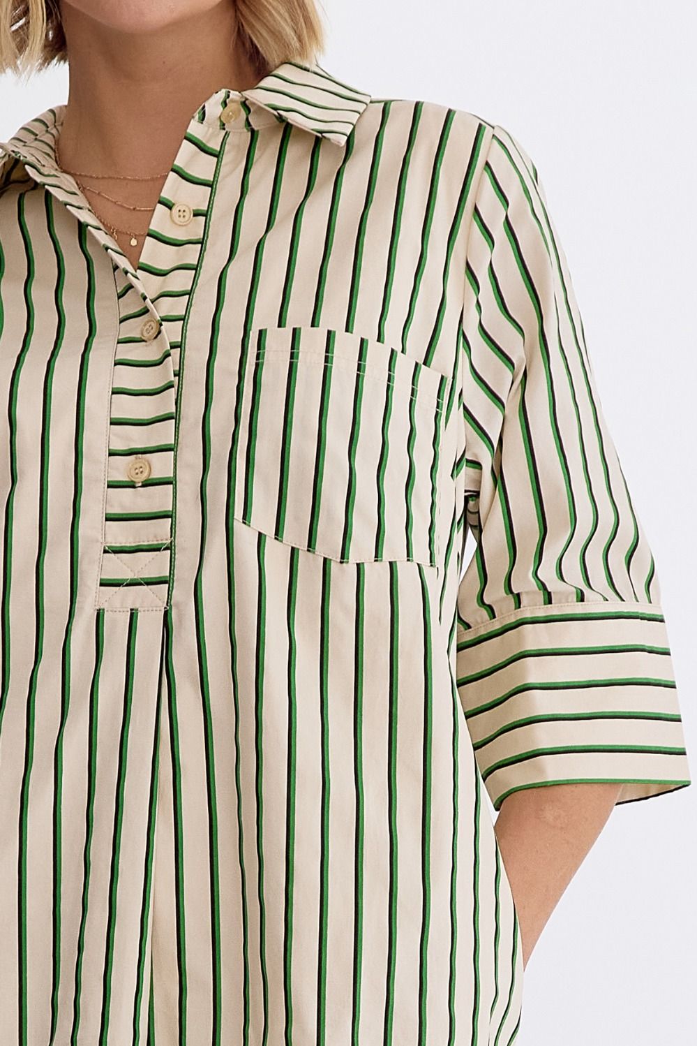 tuckernuck striped shirt dress