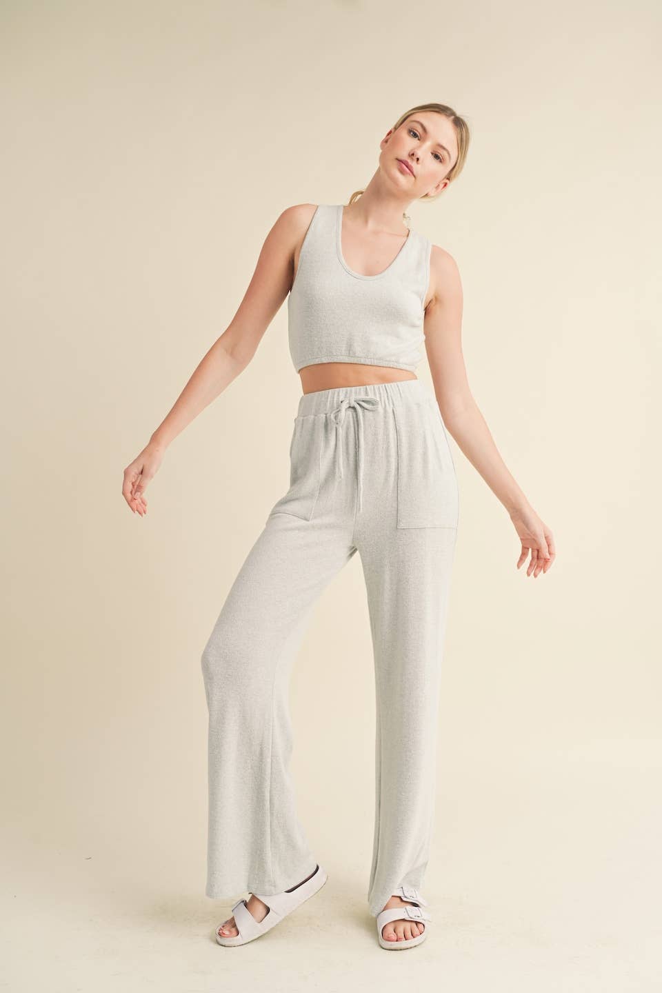 cropped pajama set