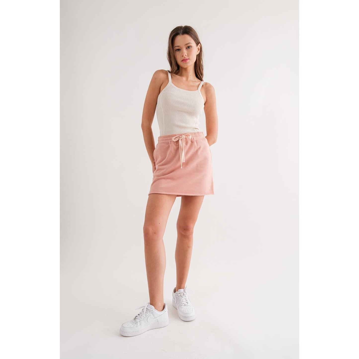 Sweet and Sporty Blush Skirt