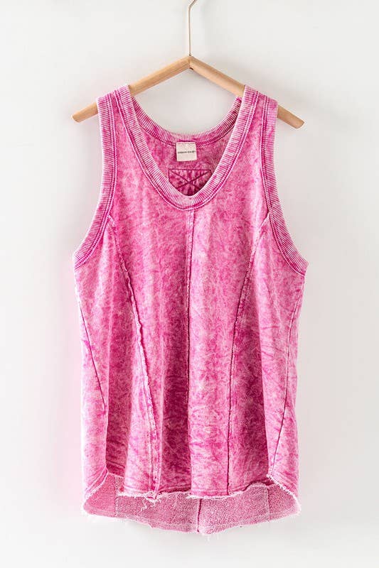 Vintage Terry Tank - Berry